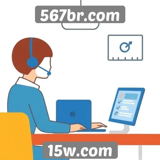 Avaliação do suporte ao cliente na plataforma 567br